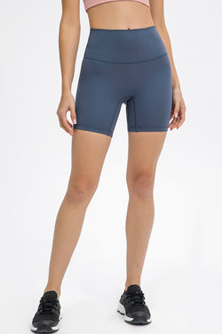 Seamless Front Biker Shorts