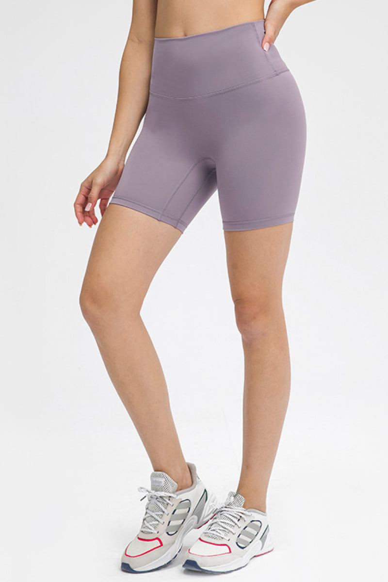 Seamless Front Biker Shorts