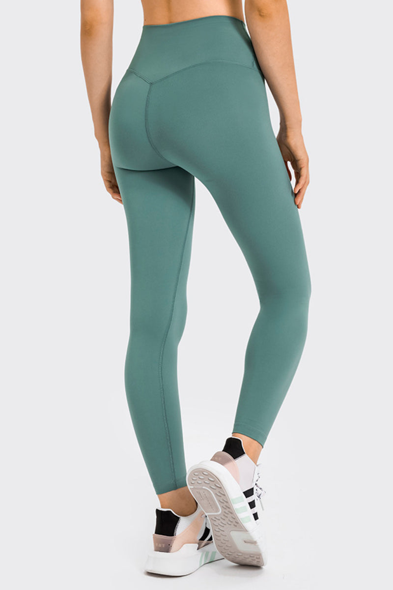 High Rise Crop Fitness Leggings