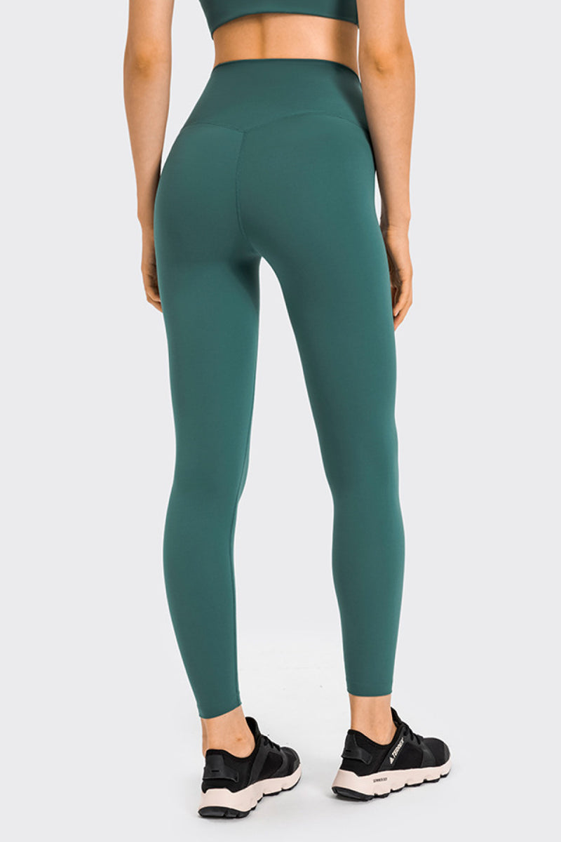 High Rise Crop Fitness Leggings